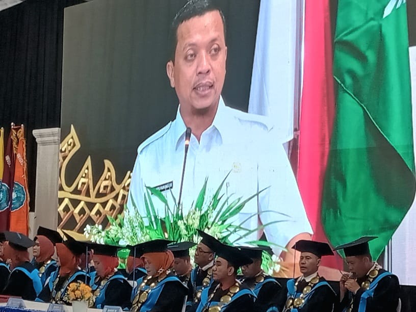 Bupati Riyanto Pamungkas Hadiri Wisuda UMP, Ajak Lulusan Jadi Motor Pembangunan Daerah