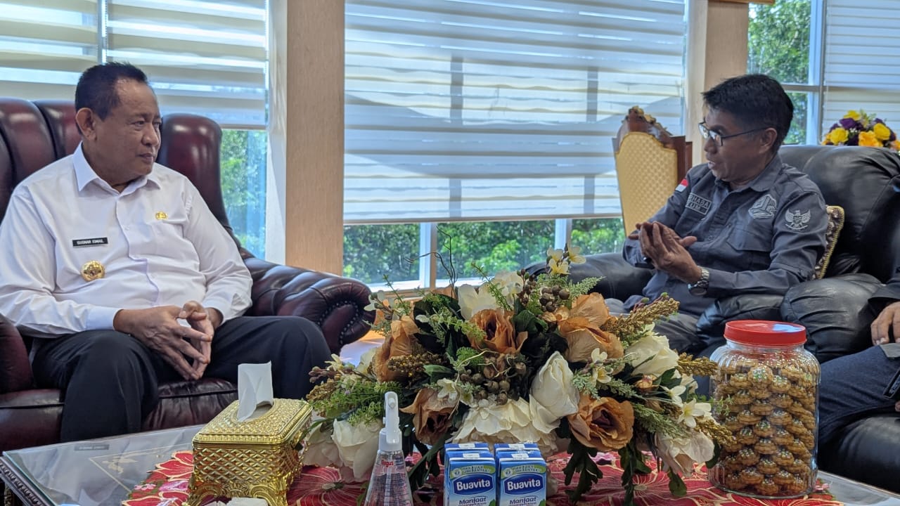 PJS Rencanakan UKW se-Indonesia Timur, Gubernur Gusnar: Saya Dukung Penuh