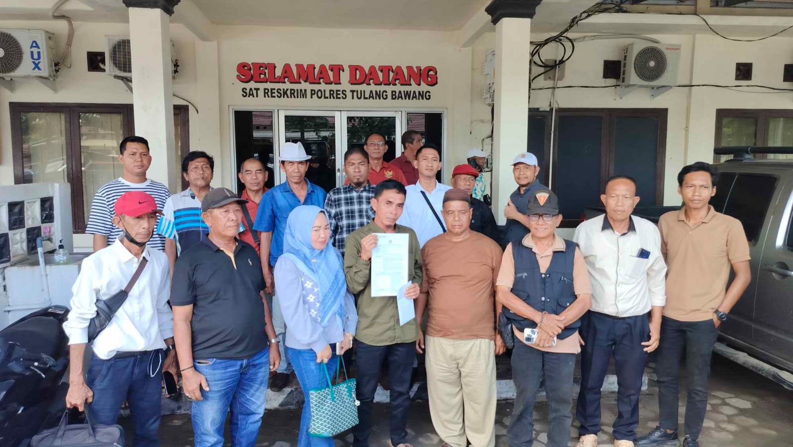 Aksi Damai Berujung Kekerasan, Orator Jarum Chandra Hartono Polisikan Oknum Satpol-PP Tulangbawang