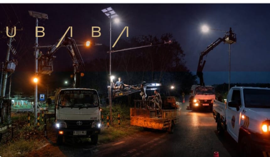 Dishub Tubaba Tingkatkan Keselamatan Lalu Lintas Lewat Perbaikan PJU dan Warning Light