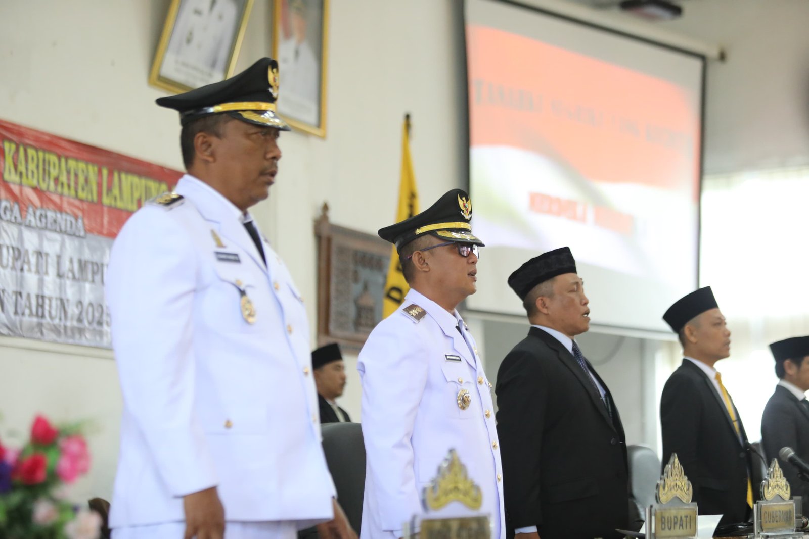 Rapat Paripurna DPRD: Bupati Ardito Wijaya Paparkan Visi Misi Pembangunan Lamteng