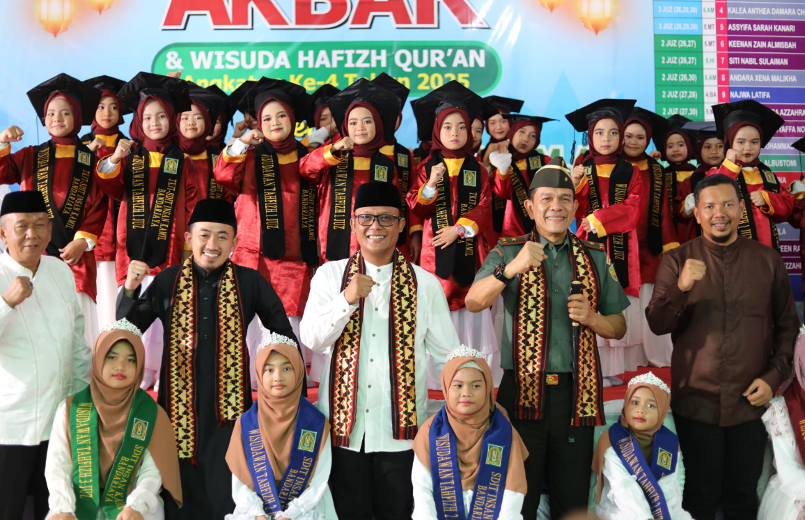 Wisuda Ke-4 Hafizh Quran SDIT Insan Kamil: Bupati Ardito Wijaya Arahkan Generasi Cerdas dan Bertakwa