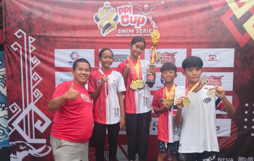 Syafa Azzahleia Dinobatkan Sebagai Perenang Terbaik Putri di PPI Swim Series Kalirejo