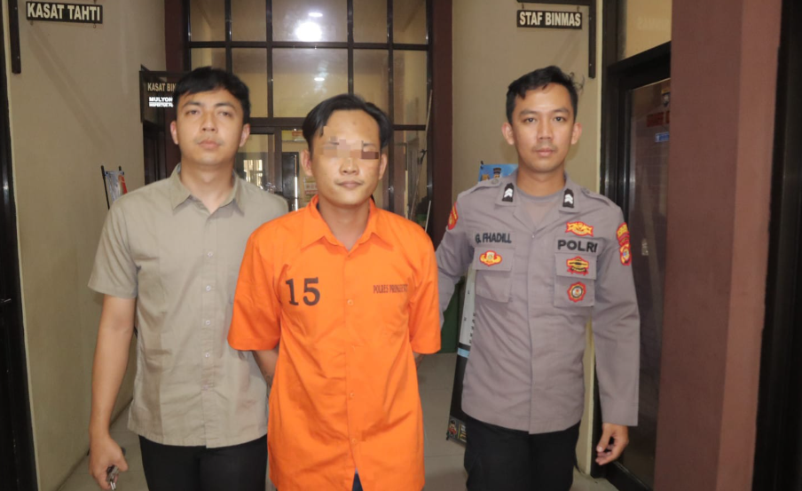 Residivis Pringsewu Ditangkap, Motor Digadaikan untuk Modal Judi Online dan Sabu