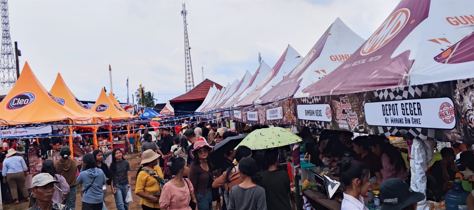 Ajengan Kuliner Sasih Kesanga Fest 2026 Diserbu Ribuan Pengunjung