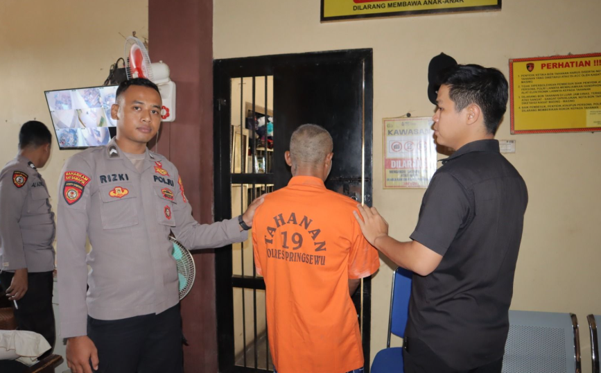 Terbongkar Lewat Tes Kehamilan Sekolah, Kasus Ayah Tiri Cabuli Anak Sambung di Pringsewu