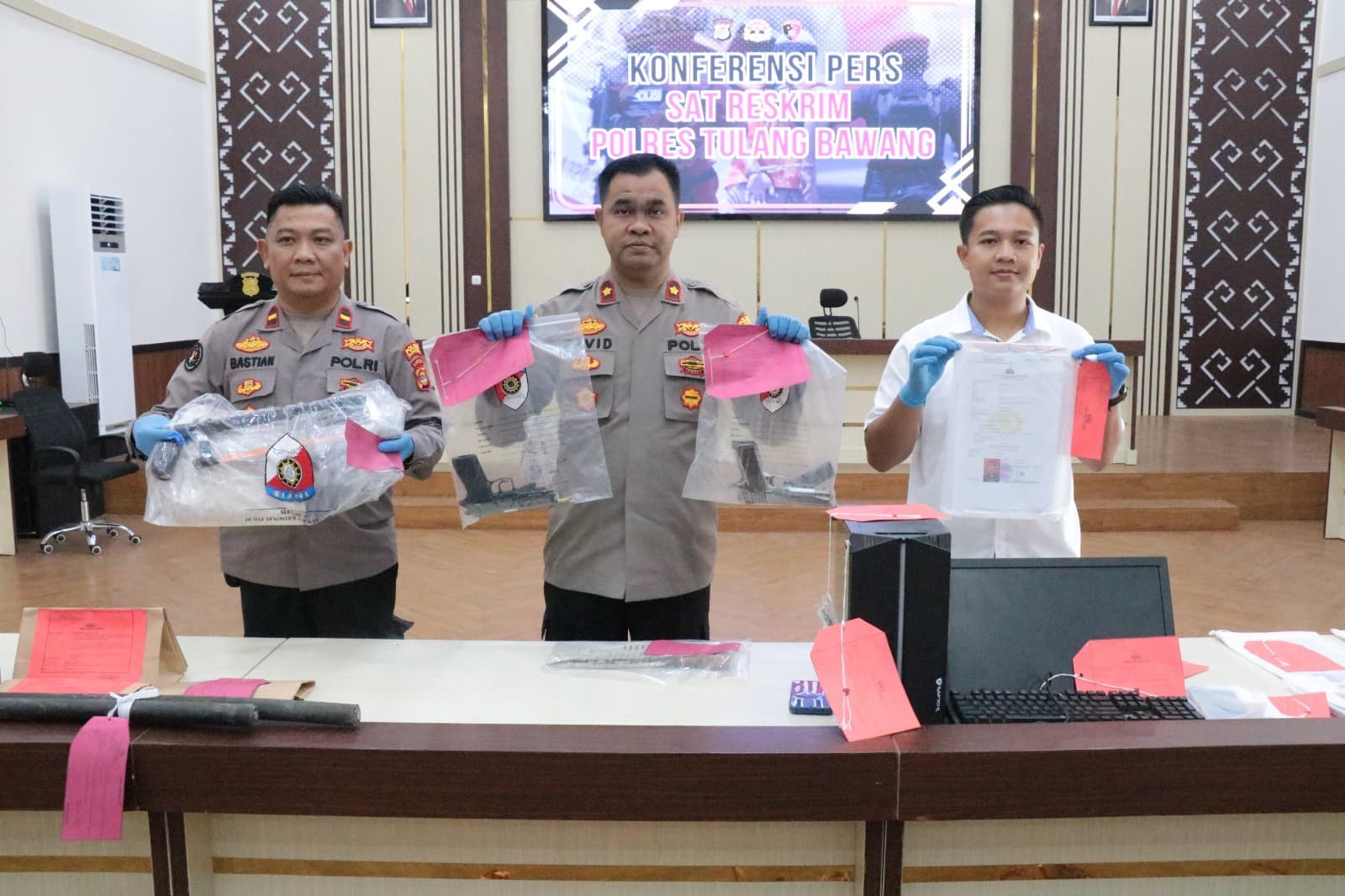 Satreskrim Polres Tulang Bawang Berhasil Amankan 11 Pelaku Tindak Pidana dalam Dua Pekan