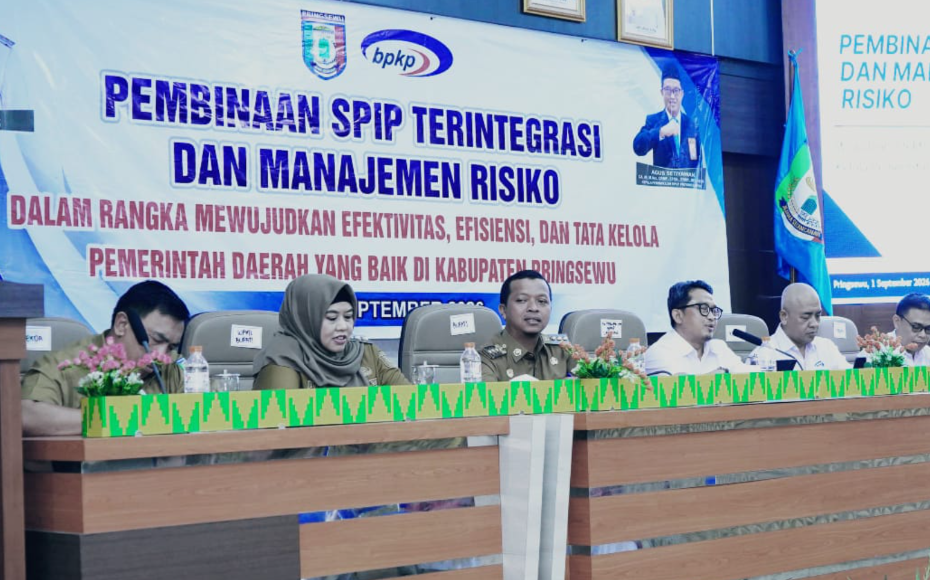 SPIP Pringsewu Diperkuat, BPKP Lampung Dorong Pengendalian Intern Capai Level 3