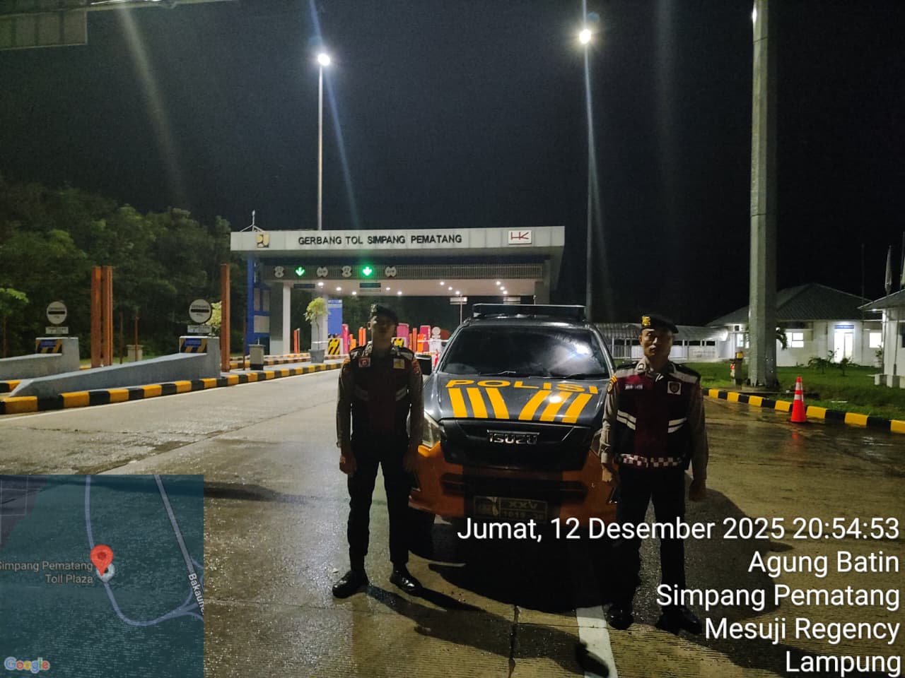 Samapta Polres Mesuji Perkuat Keamanan Jalintim dengan Patroli Salter dan KRYD