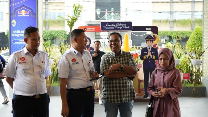  Kementerian HAM Cek Kesiapan KAI Daop 6 Yogyakarta Hadapi Mudik Lebaran 2026