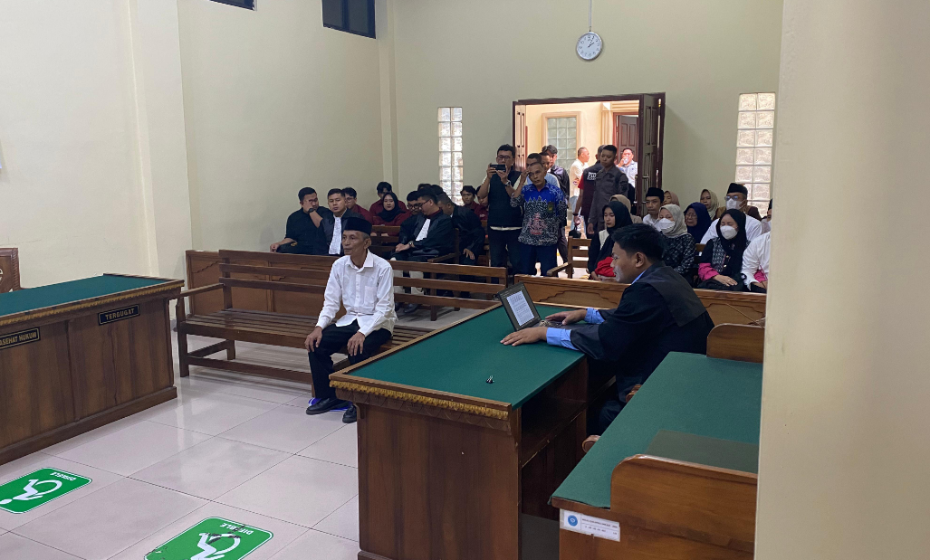 Sidang Perdana APBPekon Sukoharjo, JPU Pringsewu Hadirkan Dakwaan