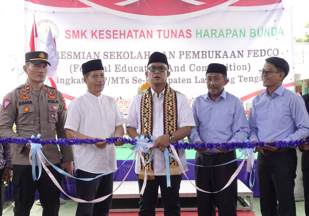 Resmikan SMK Kesehatan, Bupati Ardito Tekankan Pentingnya Akses Pendidikan Berkualitas