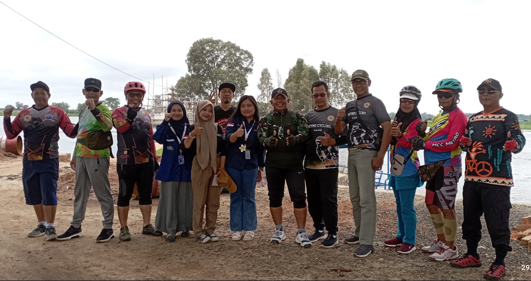 Jalin Silaturahmi dan Promosikan Wisata, Komunitas MCCC Gelar Gowes ke Bendungan Tirta Gangga