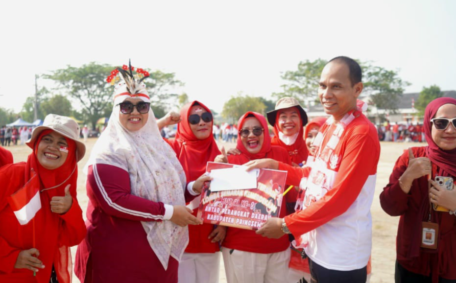 Semarak Lomba Kemerdekaan 2026 di Pringsewu, Umi Laila Tekankan Nilai Gotong Royong