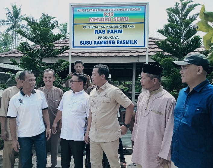 Bupati Riyanto Pamungkas Dorong Pengembangan Kambing Perah di Pringsewu