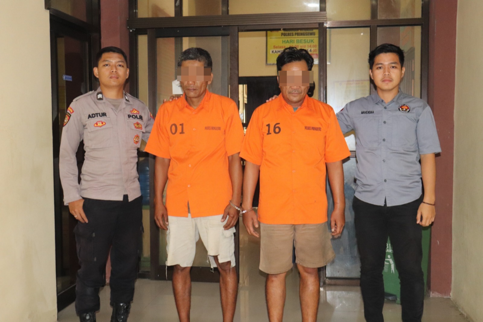 Residivis Narkoba Ditangkap Lagi, Polisi Amankan Dua Tersangka Serta Barang Bukti