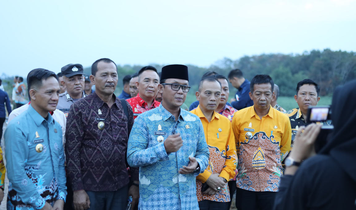 Bupati Ardito Genjot Pengembangan Danau Tirta Gangga Jadi Wisata Unggulan Lampung Tengah