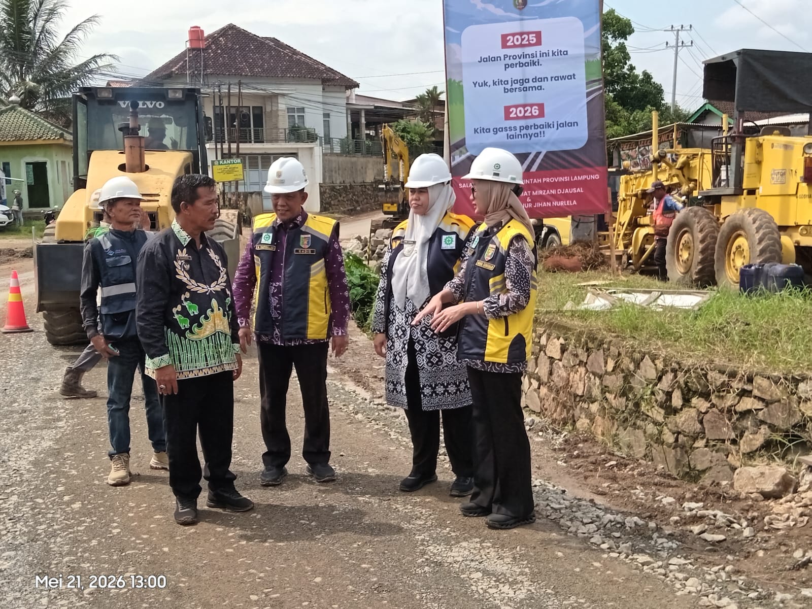 Pemkab Pringsewu Apresiasi Langkah Pemprov Lampung Perbaiki Jalan Provinsi