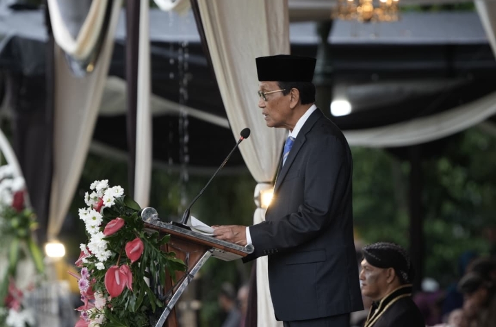 Upacara Hari Jadi Sleman ke-110, Sri Sultan Ajak Masyarakat Jaga Kearifan Lokal