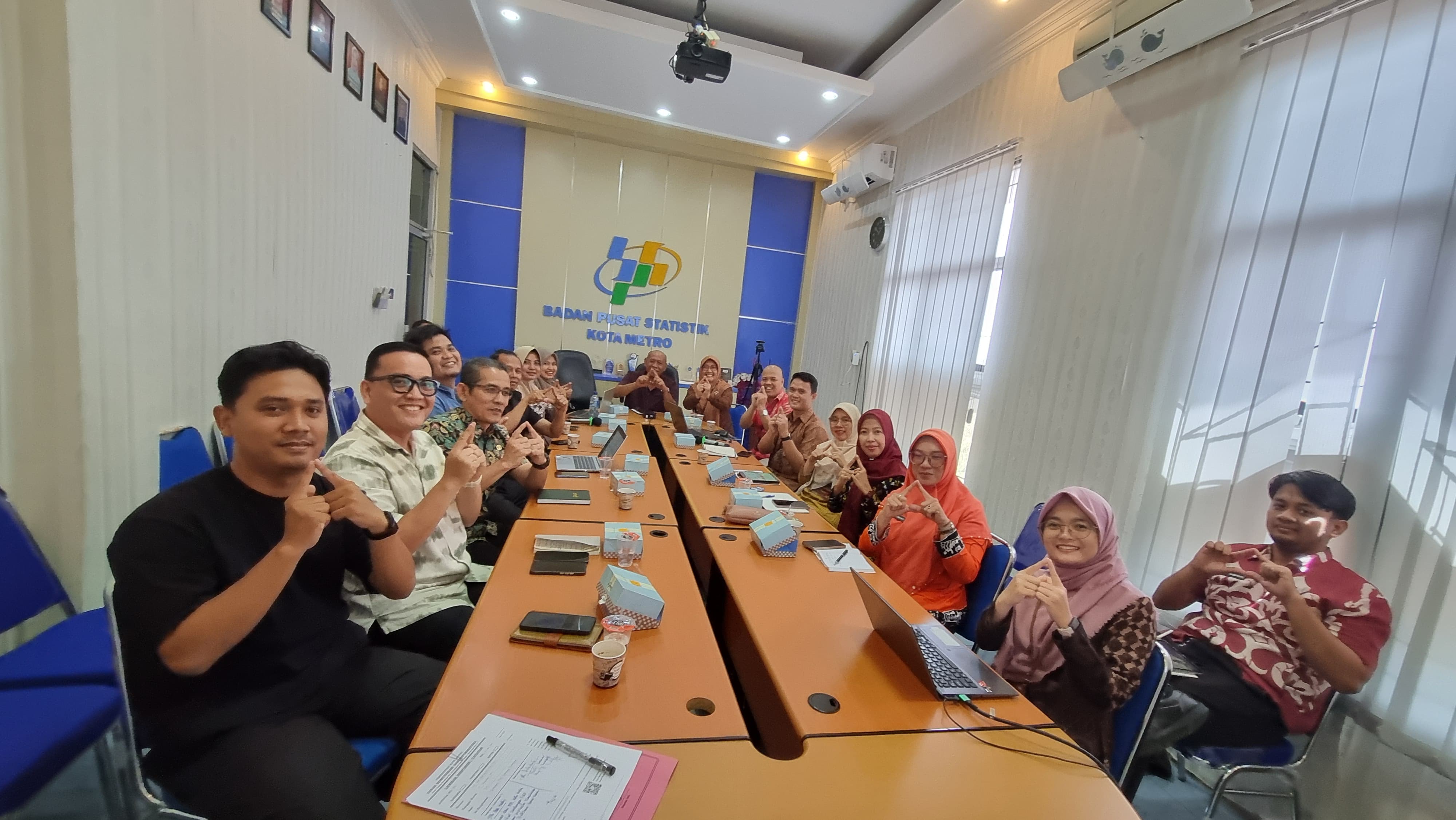 Padukan Persepsi, BPS dan OPD Metro Dorong Akurasi Data Kemiskinan Daerah