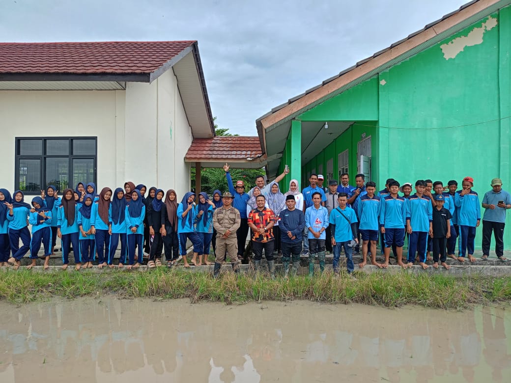 SLTPN 9 Mesuji Perkenalkan Siswa dengan Dunia Pertanian Lewat Student Farmer Club