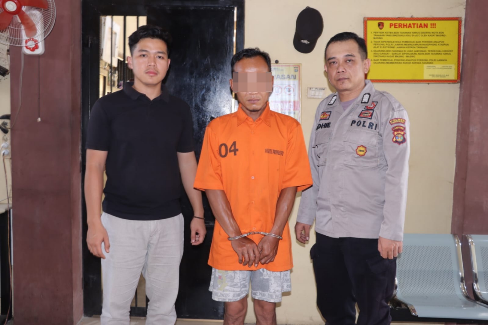 Satnarkoba Ciduk Kurir Narkoba di Pringsewu, 9,59 Gram Sabu Diamankan