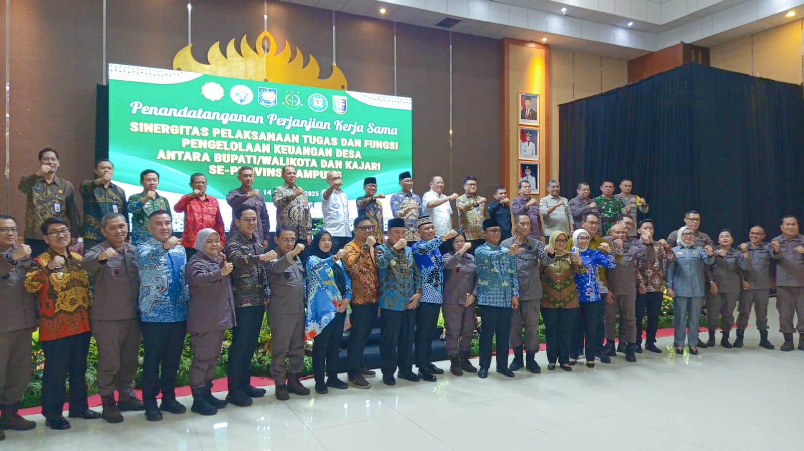 Kepala Daerah Lampung Sepakat MoU dengan Kejaksaan untuk Transparansi Dana Desa