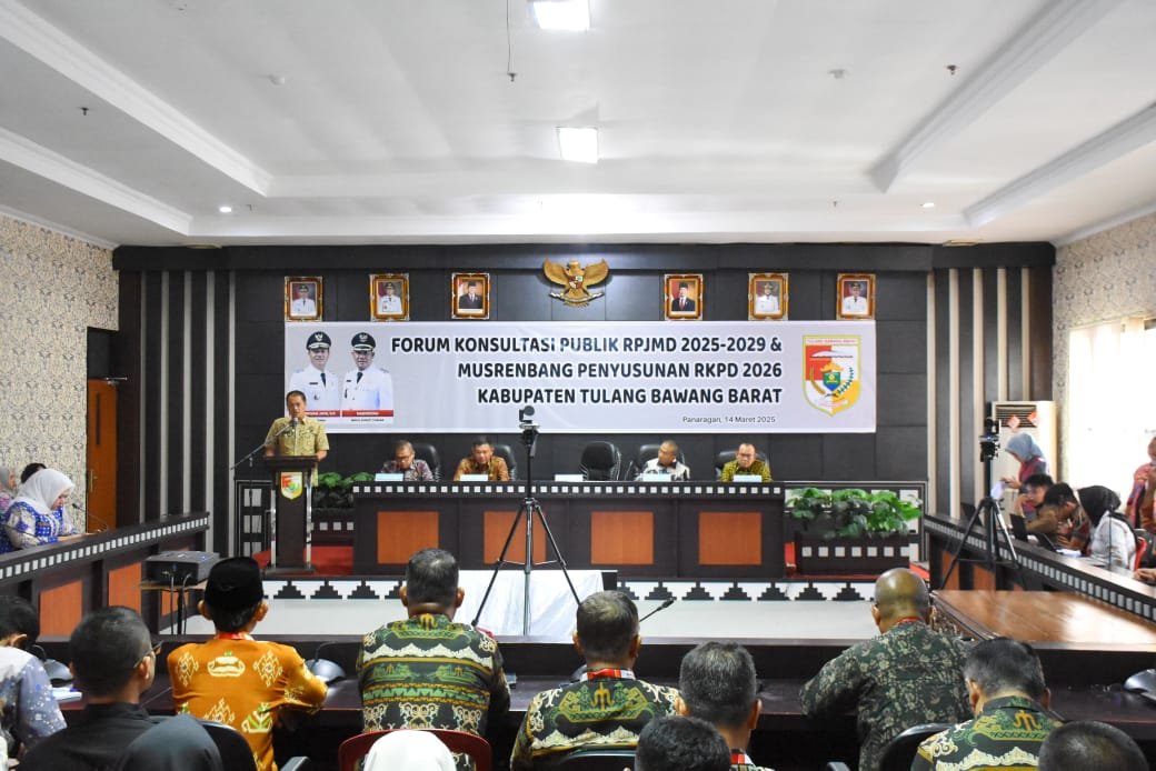 Menuju Tubaba Maju: Pemkab Gelar Konsultasi Publik RPJMD dan Musrenbang RKPD
