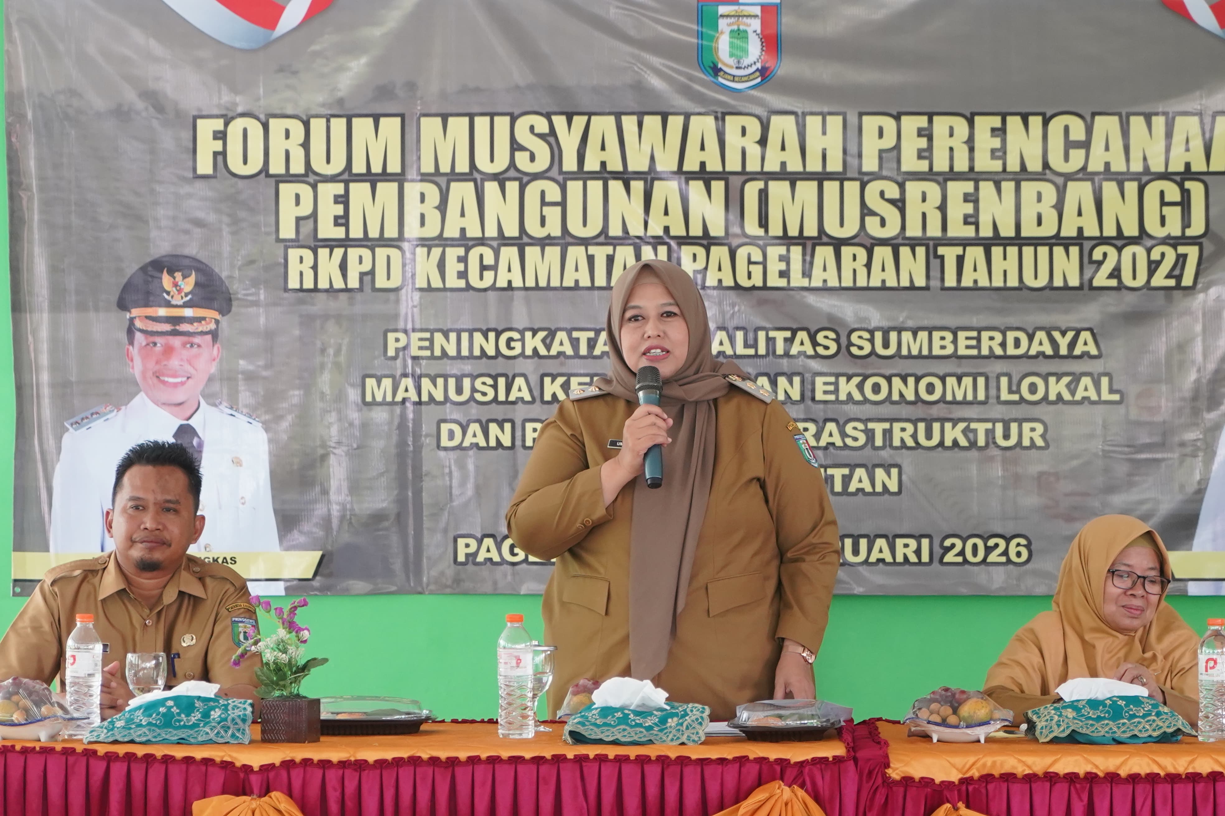 Hadiri Musrenbang Kecamatan Pagelaran 2027, Ini Pesan Wabup Pringsewu