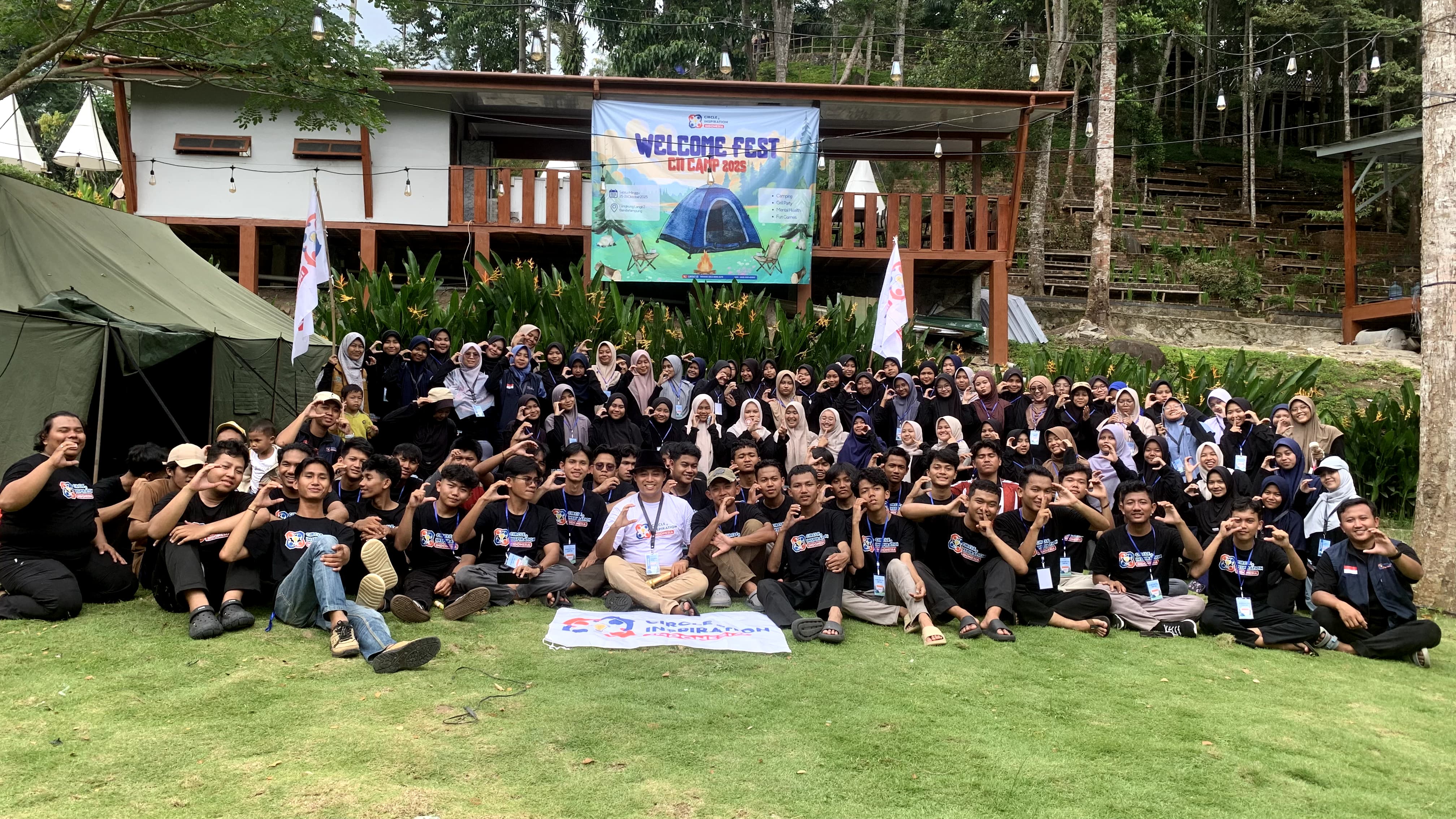 Circle of Inspiration Indonesia Bangun Semangat Pemuda lewat CII Camp 2025 di Lengkung Langit