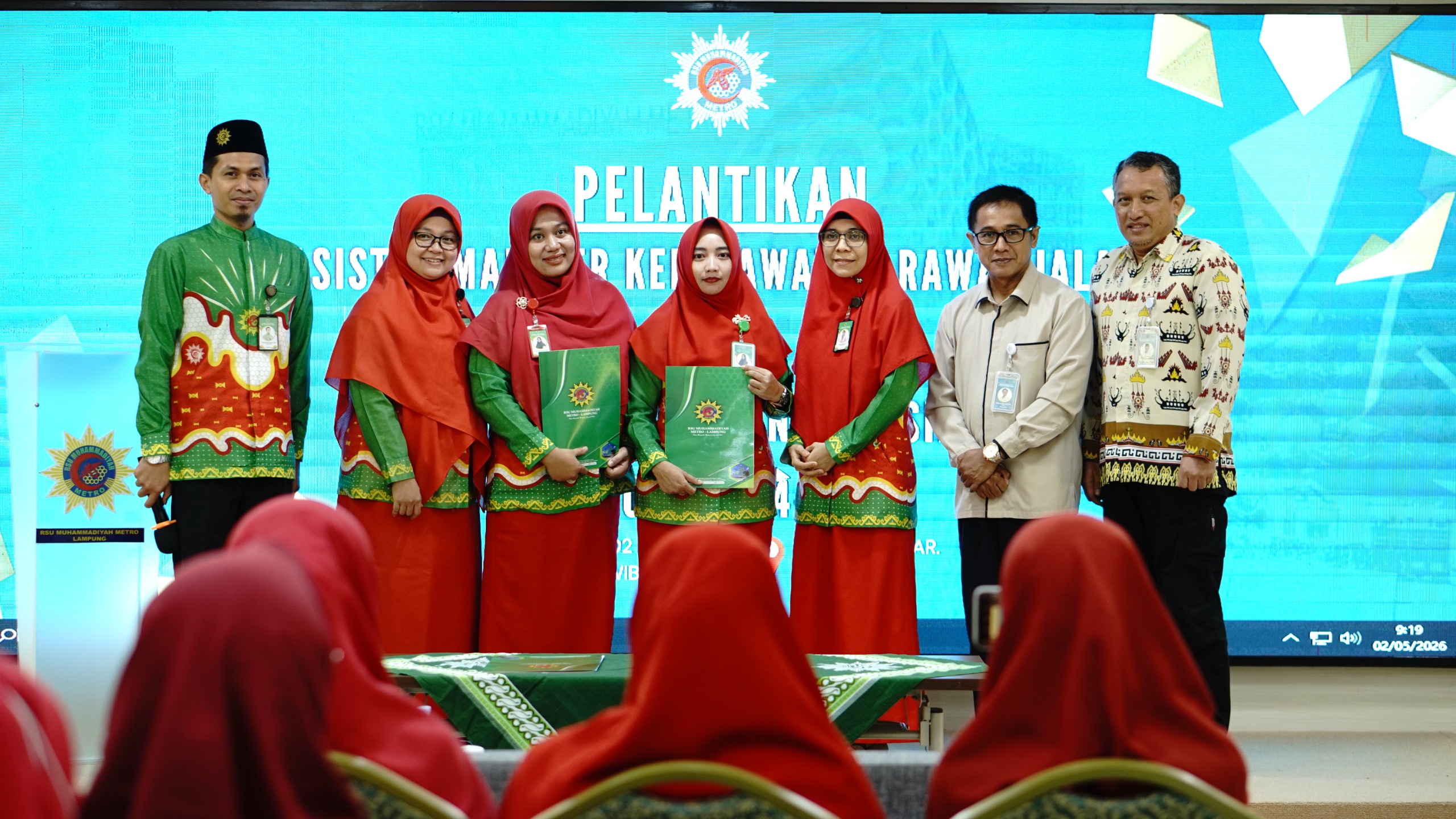 Tingkatkan Kualitas Layanan, RSU Muhammadiyah Metro Lantik Dua Pejabat Struktural