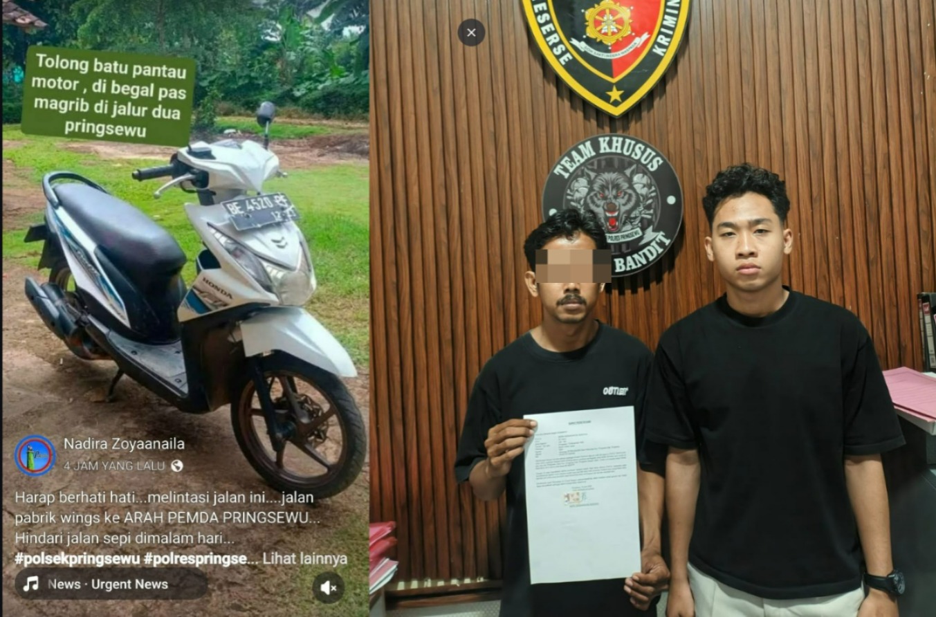Motor Dijual untuk Judi Online, Pria di Pringsewu Karang Cerita Jadi Korban Begal