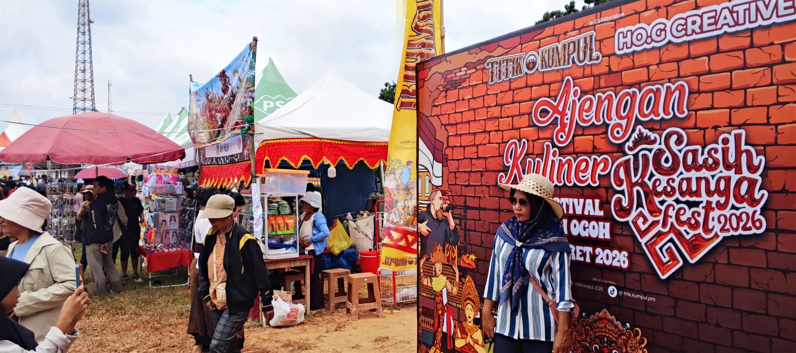 Festival Ajengan Kuliner Sasih Kesanga Fest 2026 Wadahi UMKM Lampung Tengah Unjuk Gigi