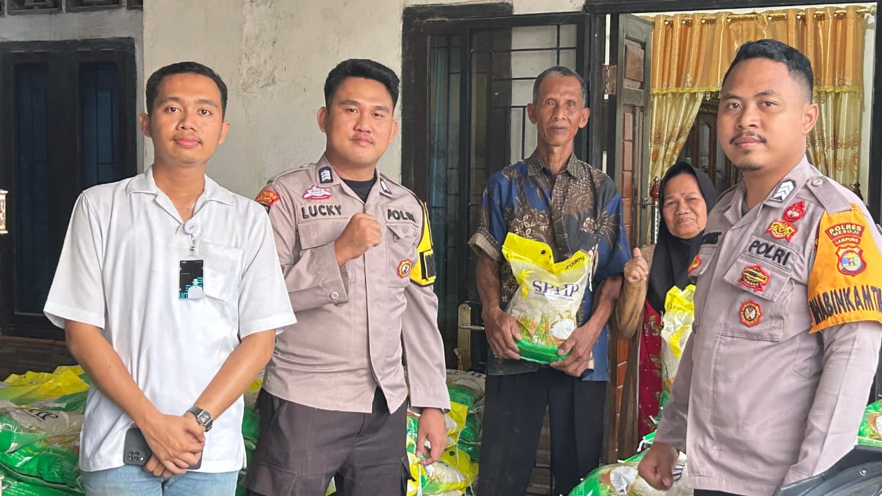 Bantu Ringankan Beban Warga, Polres Mesuji Gelar Gerakan Pangan Murah