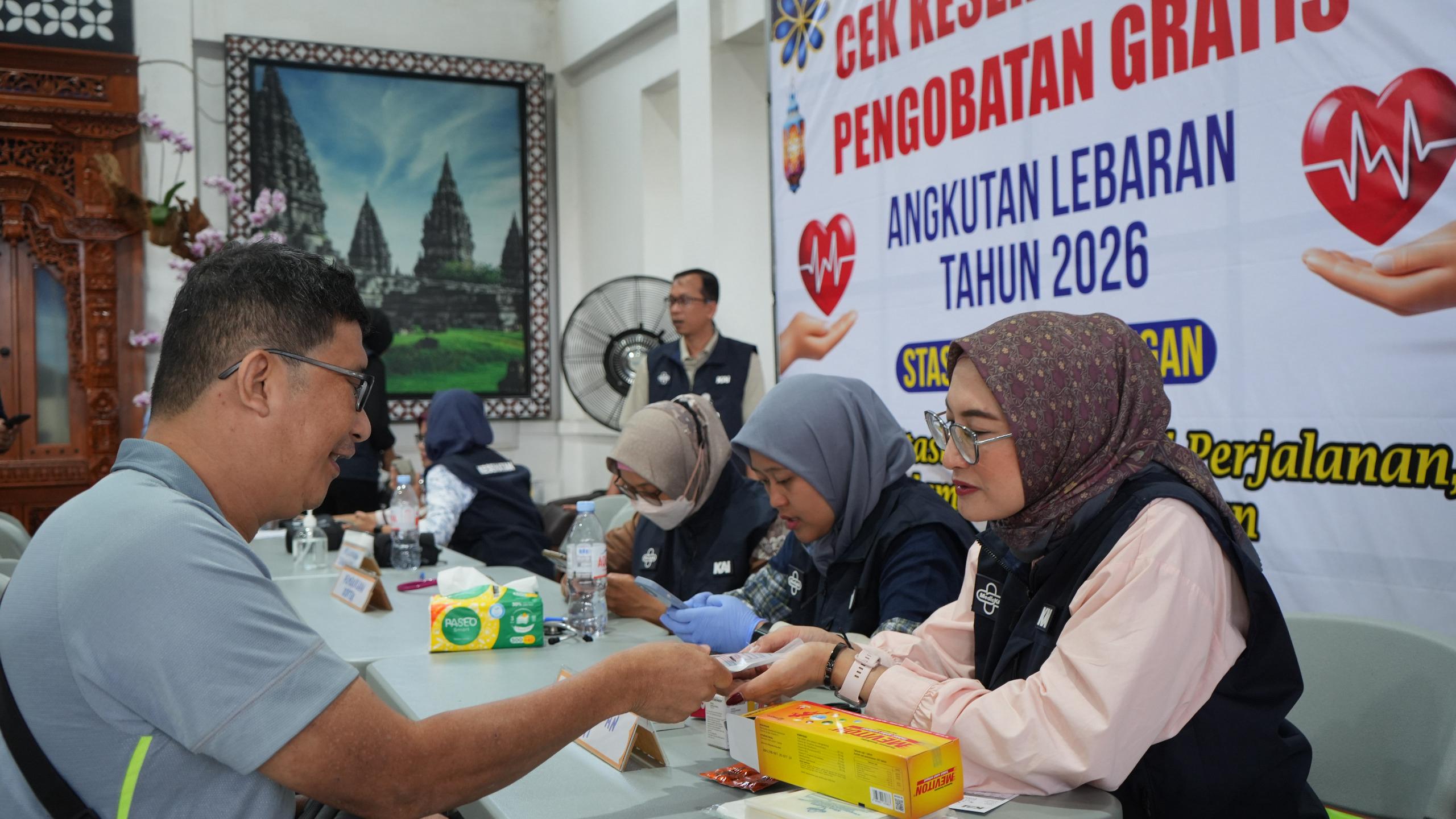 Arus Balik Lebaran 2026, Penumpang KA Bisa Nikmati Layanan Kesehatan Gratis di Lempuyangan