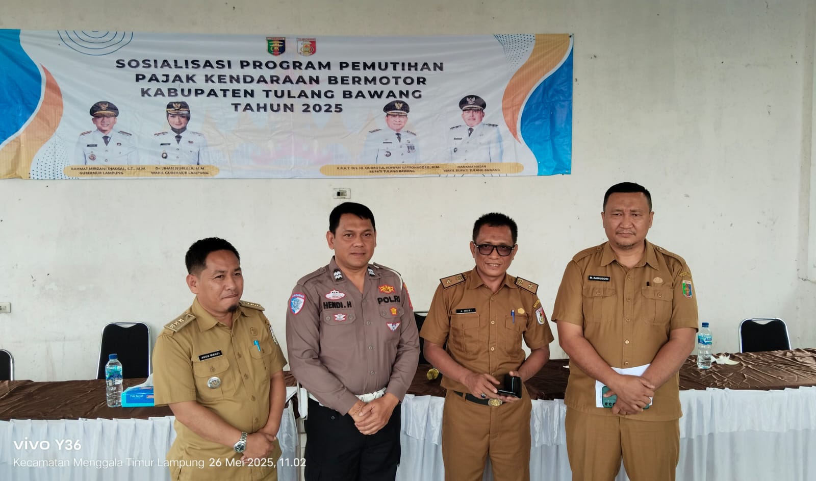 Sosialisasi Pemutihan Pajak Kendaraan Bermotor Tingkatkan Kesadaran Pajak Masyarakat Tulang Bawang