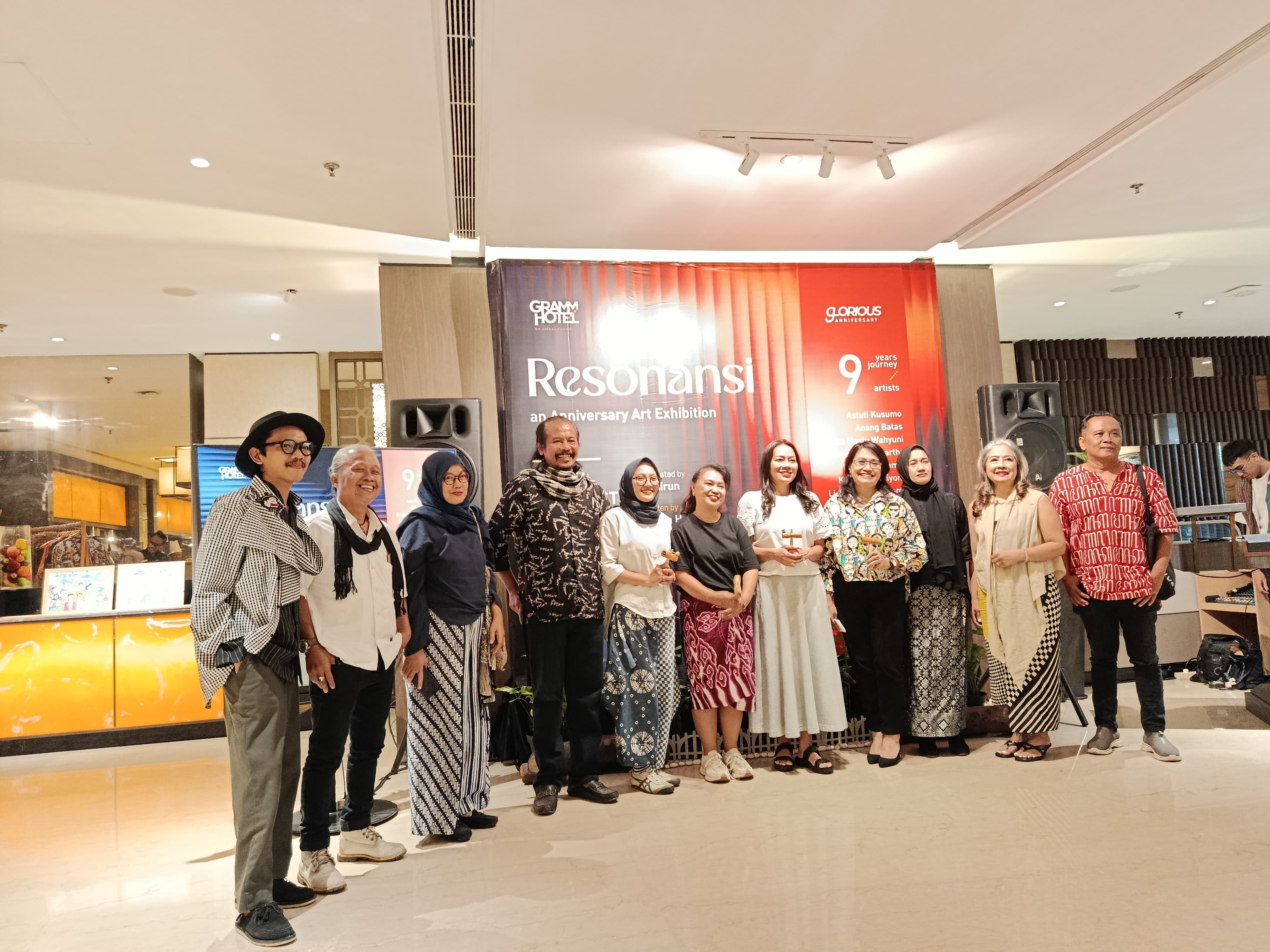 Gramm Hotel by Ambarrukmo Hadirkan Ruang Dialog Seni Lewat Pameran Resonansi