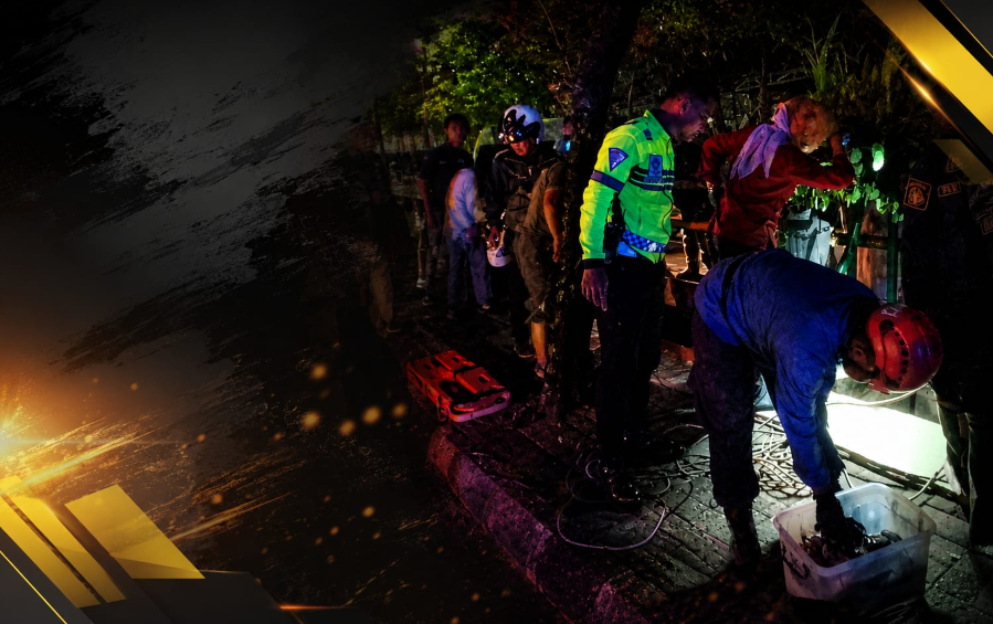 Hendak Buang Air Kecil, Pria Asal Bantul Terpeleset dan Jatuh ke Dasar Sungai Batikan Yogyakarta