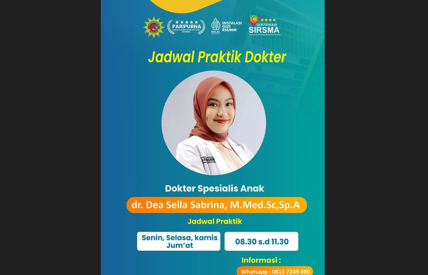 Lebih Maksimal, RSU Muhammadiyah Metro Tambah Dokter Anak 