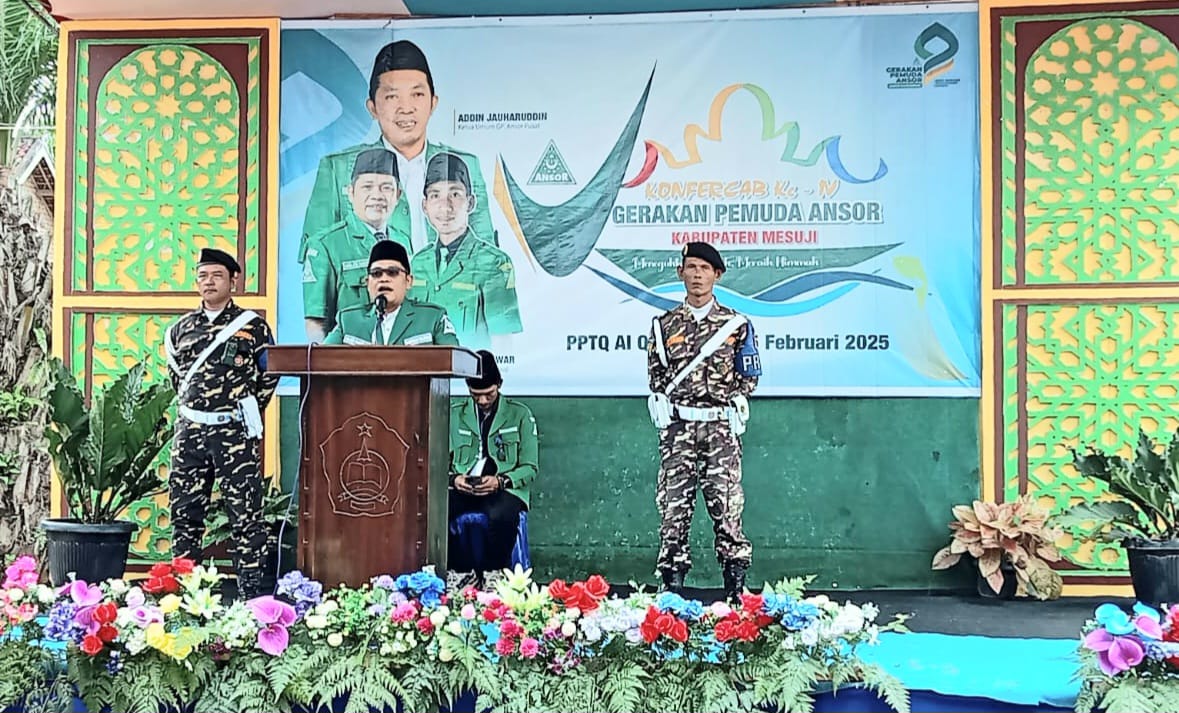 Wujudkan Pemuda yang Peduli dan Bermanfaat untuk Masyarakat, GP Ansor Mesuji Gelar Konferensi Ke-IV
