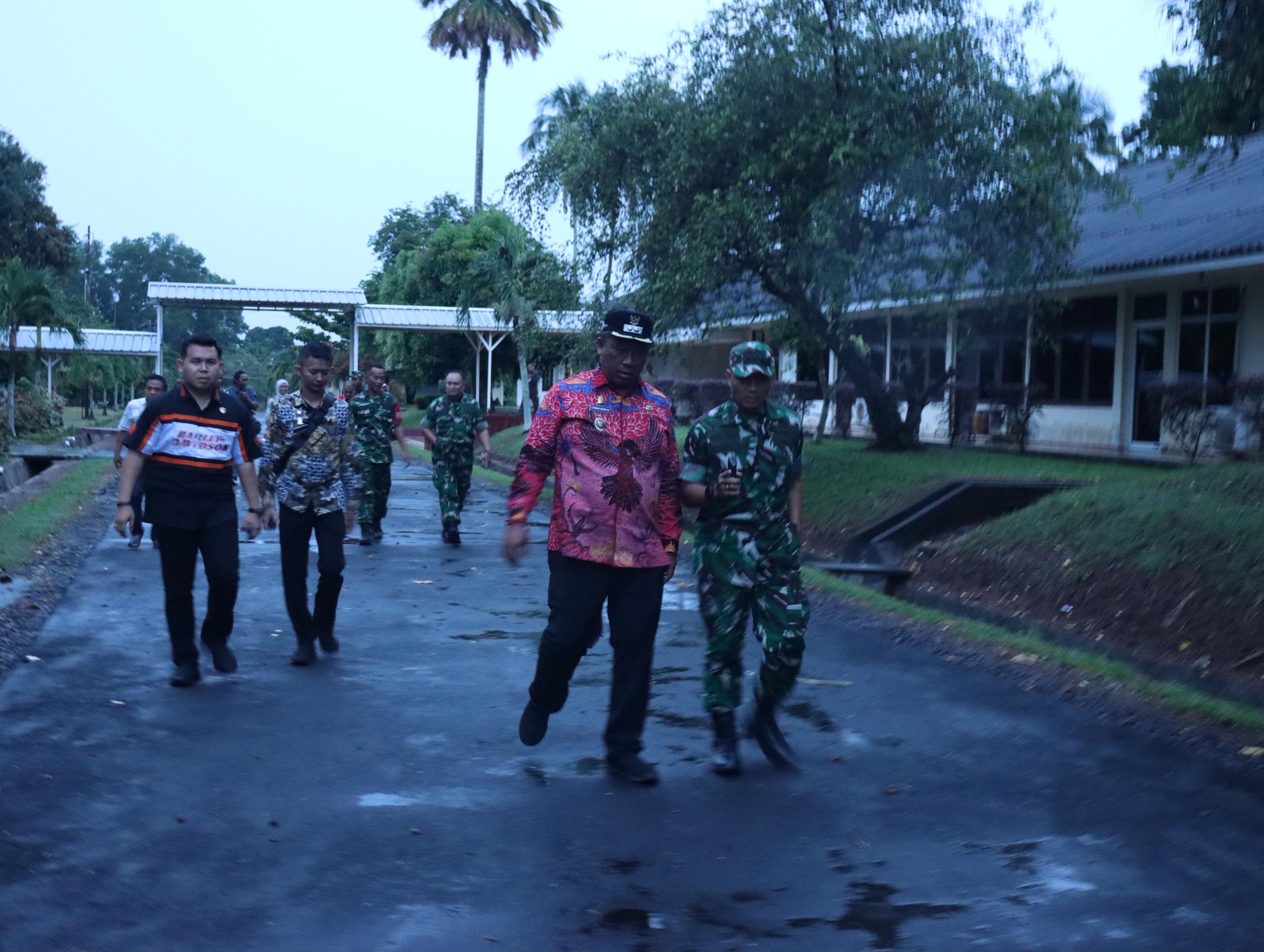 Pemkab Lampung Tengah Siap Dukung Penuh Pembangunan Kodam dan Batalyon Baru di Anak Tuha