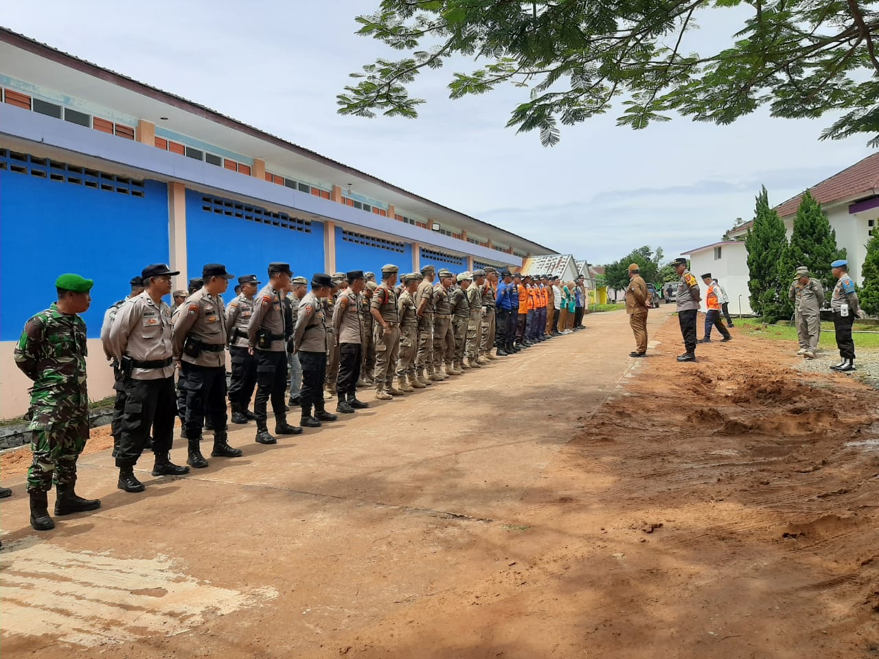 Polres Mesuji Siagakan Personel Amankan Acara Doa Bersama dan Pengajian Akbar 