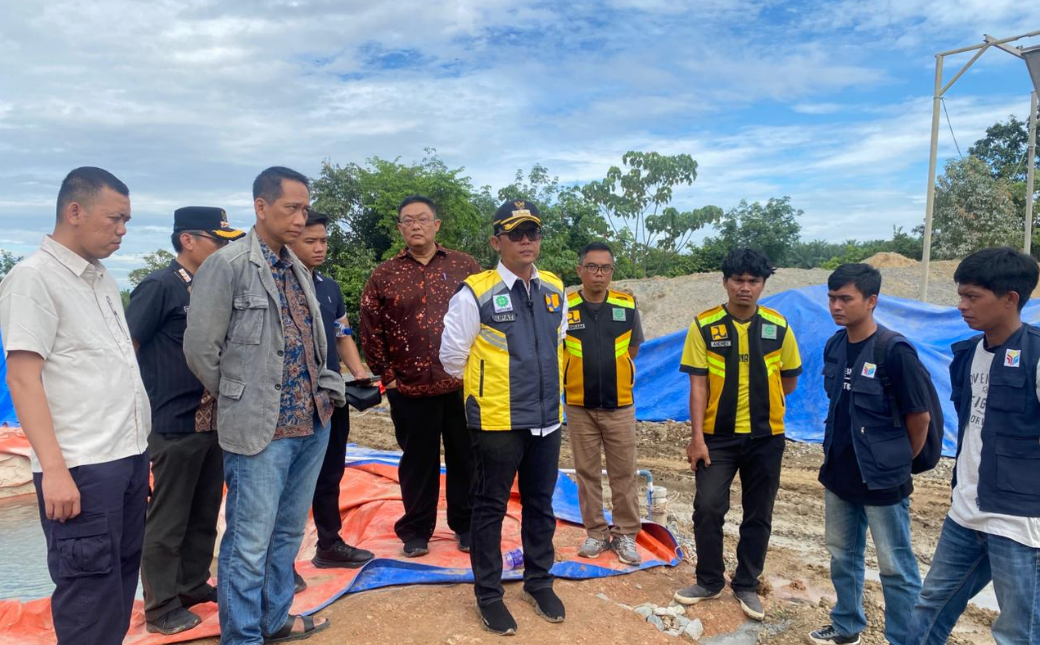 Monitoring Proyek Pembangunan, Kejari Lampung Tengah Tegaskan Transparansi