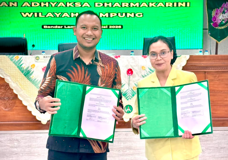 Perkuat Kepedulian Lingkungan, IAD Wilayah Lampung Jalin Kerja Sama dengan Emak.ID