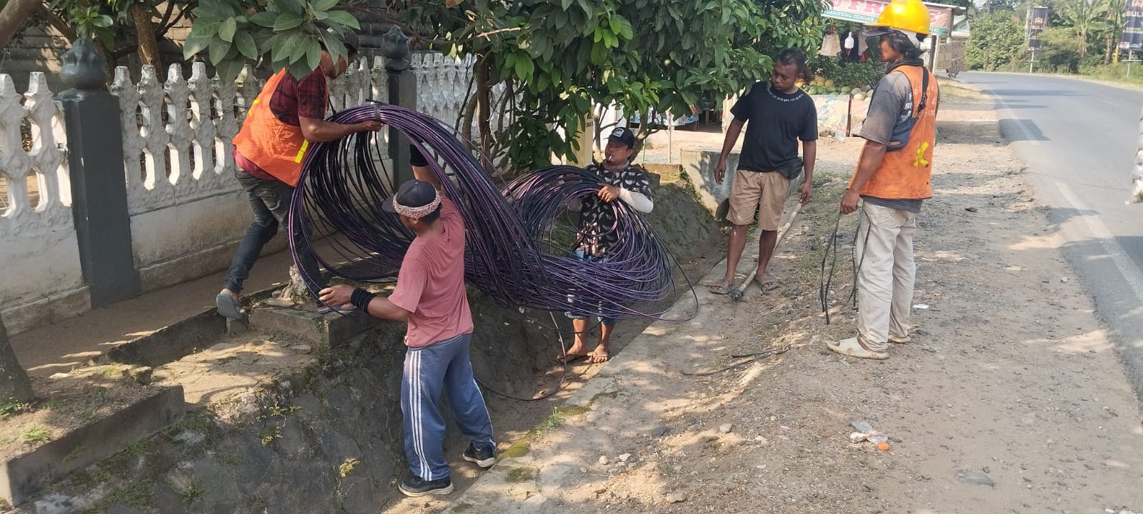  Bangun Jaringan di Punggur Tanpa Izin Pemkab Lampung Tengah, Infrastruktur Provider MyRepublic Distop