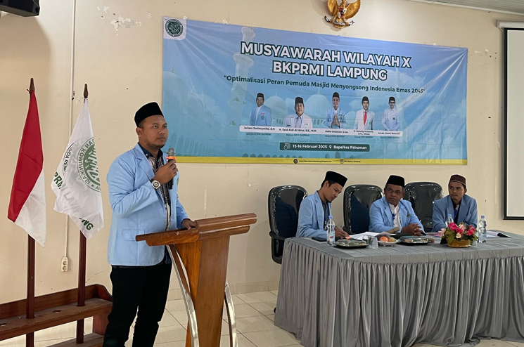 BKPRMI Lampung Gelar Muswil ke-X, Ahmad Khairudin Syam Ditunjuk Sebagai Ketum