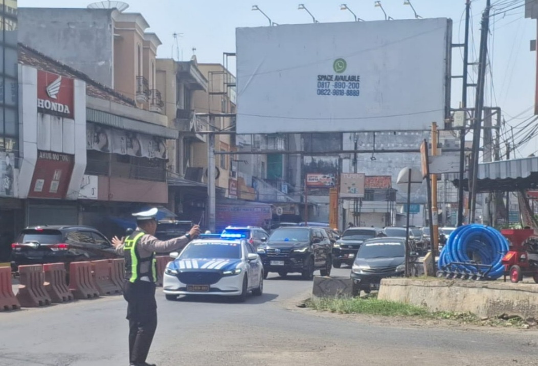 Polres Pringsewu Pastikan Kunjungan Wamensos Agus Jabo Priyono Berjalan Aman dan Lancar