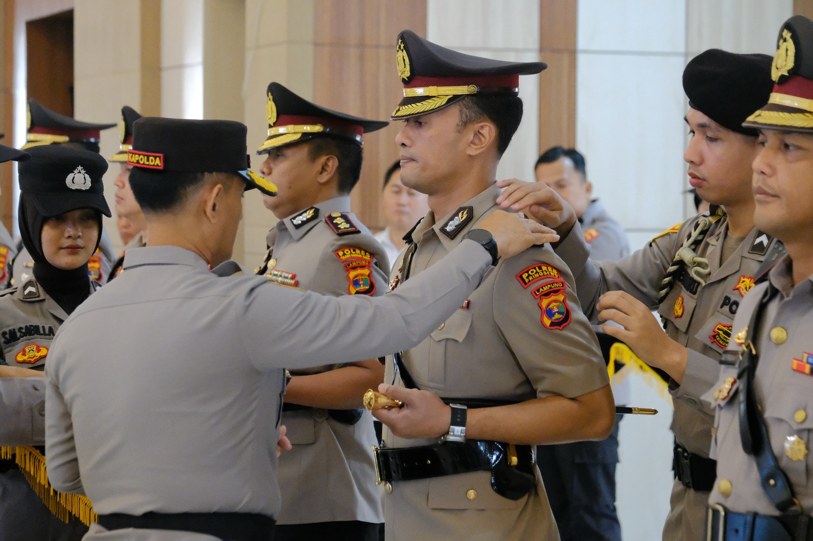 AKBP Dadi Perdana Putra Resmi Nahkodai Polres Pringsewu