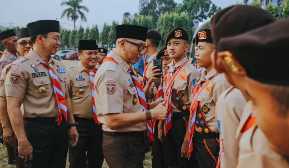 Bawa Nama Lampung ke Jamnas XII 2026, 598 Anggota Pramuka Diminta Jaga Karakter dan Disiplin