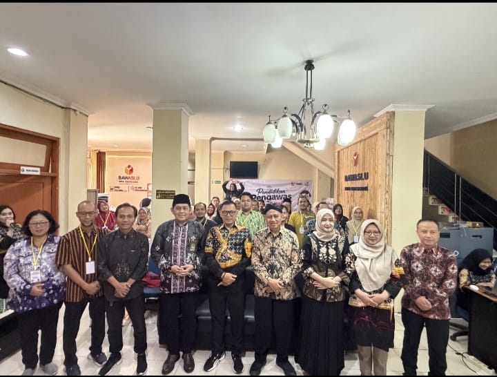  Kawal Pemilu 2029, Bawaslu Kota Yogyakarta Perkuat Jejaring Pengawas Partisipatif